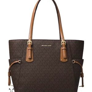 Michael Kors Brown Tote Bag
